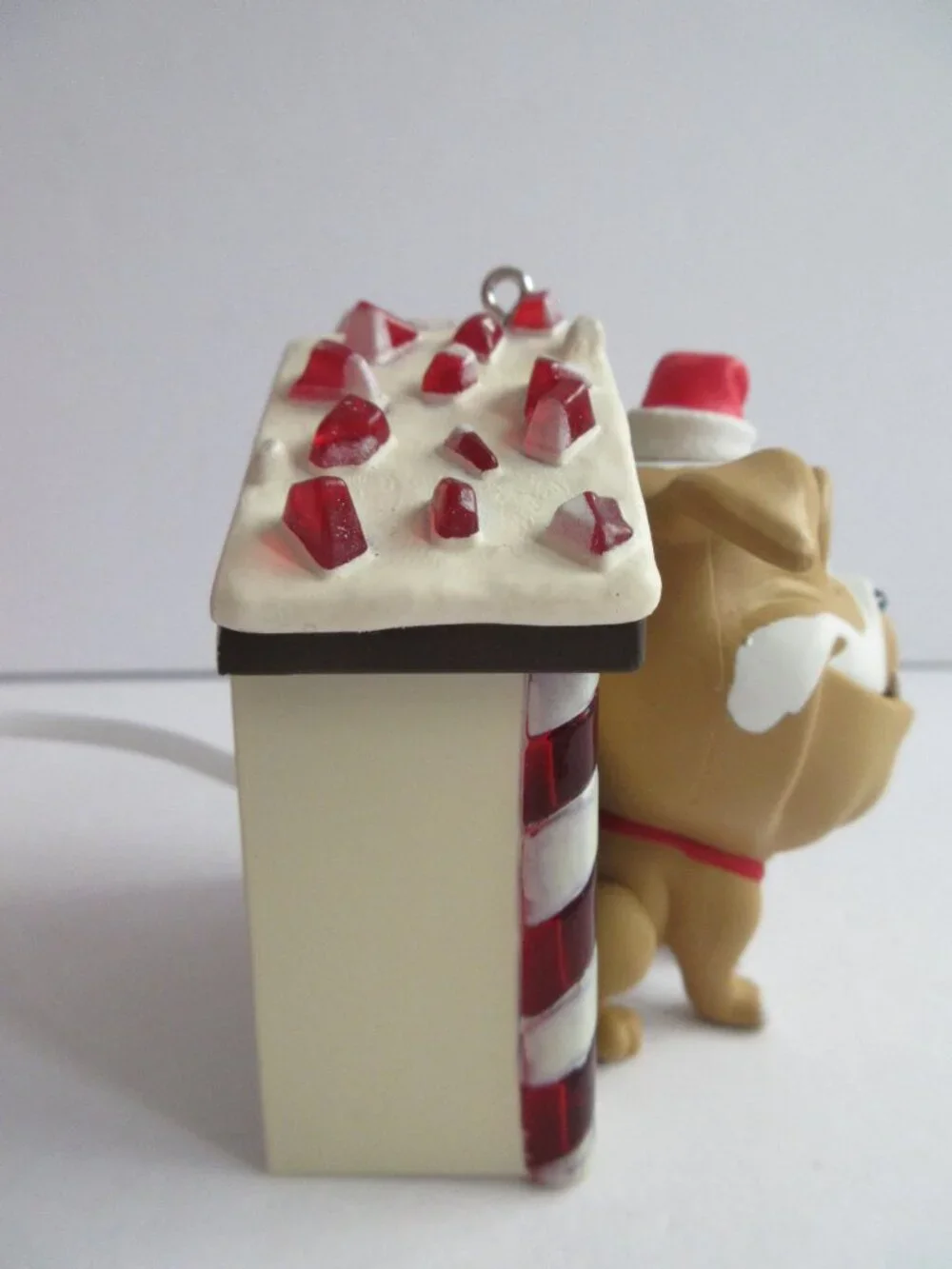 Hallmark Peppermint Bark MAGIC Ornament Motion Activated Sound 2013 NEW in Box
